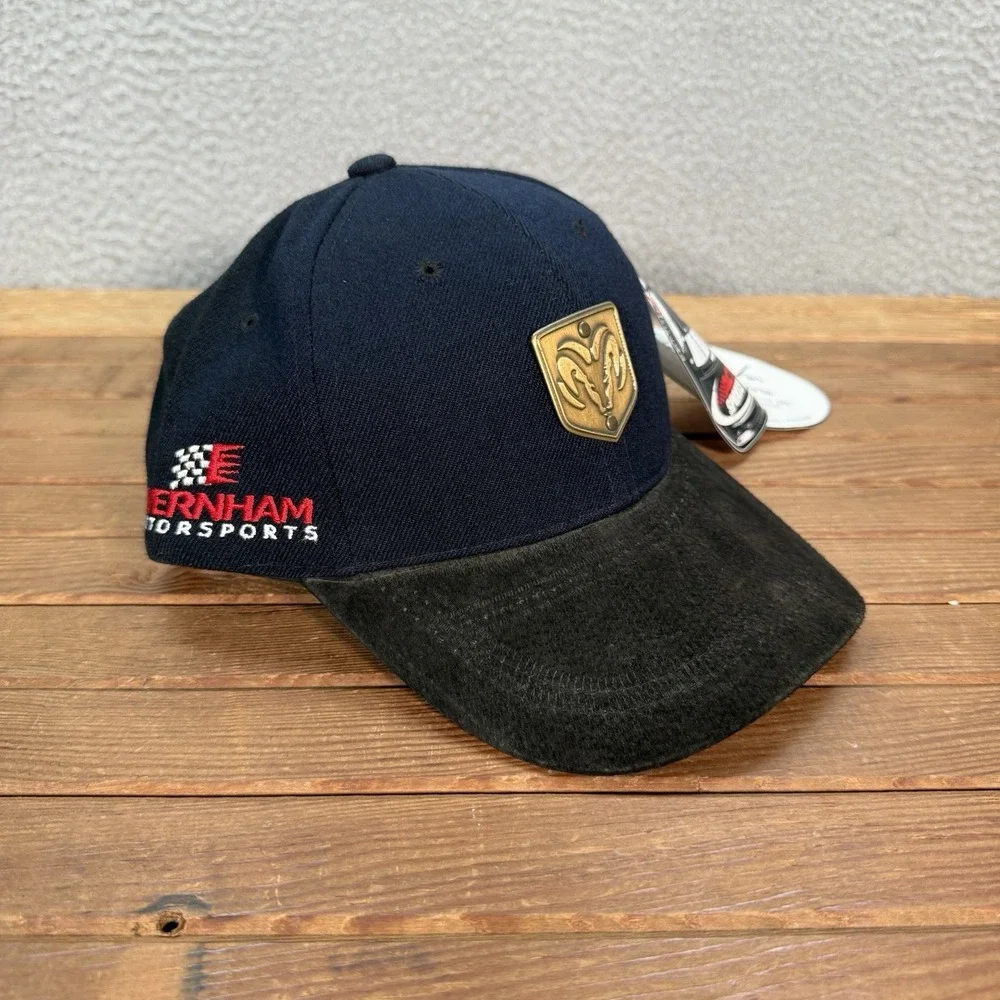 Chase Authentics Hat Adult Black Snapback Cap Dodge Intrepid Nascar Embroidered‎